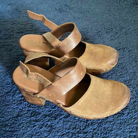 *100% Leather Clogs by Kork-Ease* Size 9M - Picture 2 of 13